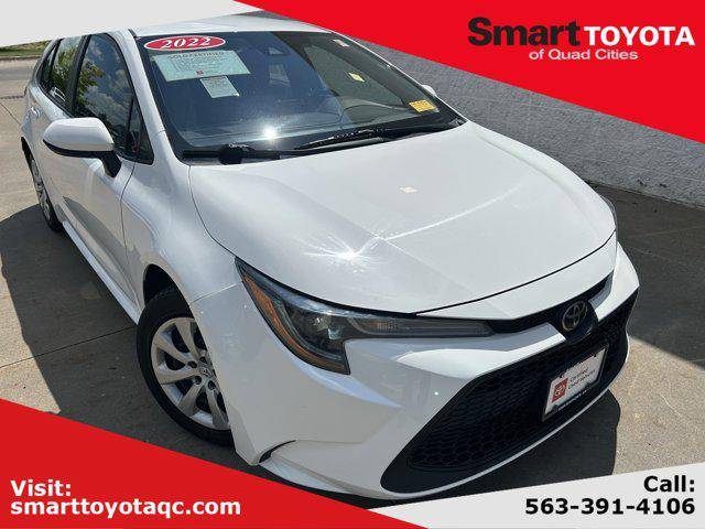 2022 Toyota Corolla LE — Sedan — 76,236 mi — Davenport, IA