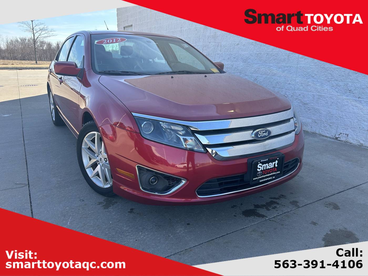 2012 Ford Fusion SEL — Sedan — 113,827 mi — Davenport, IA