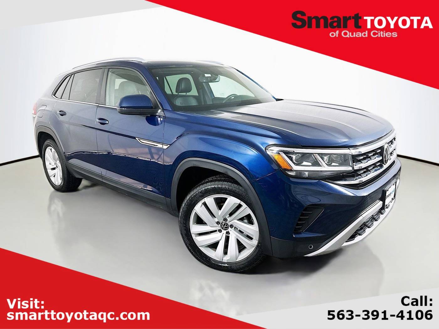 2022 Volkswagen Atlas Cross Sport SE with Technology — SUV — 59,895 mi — Davenport, IA