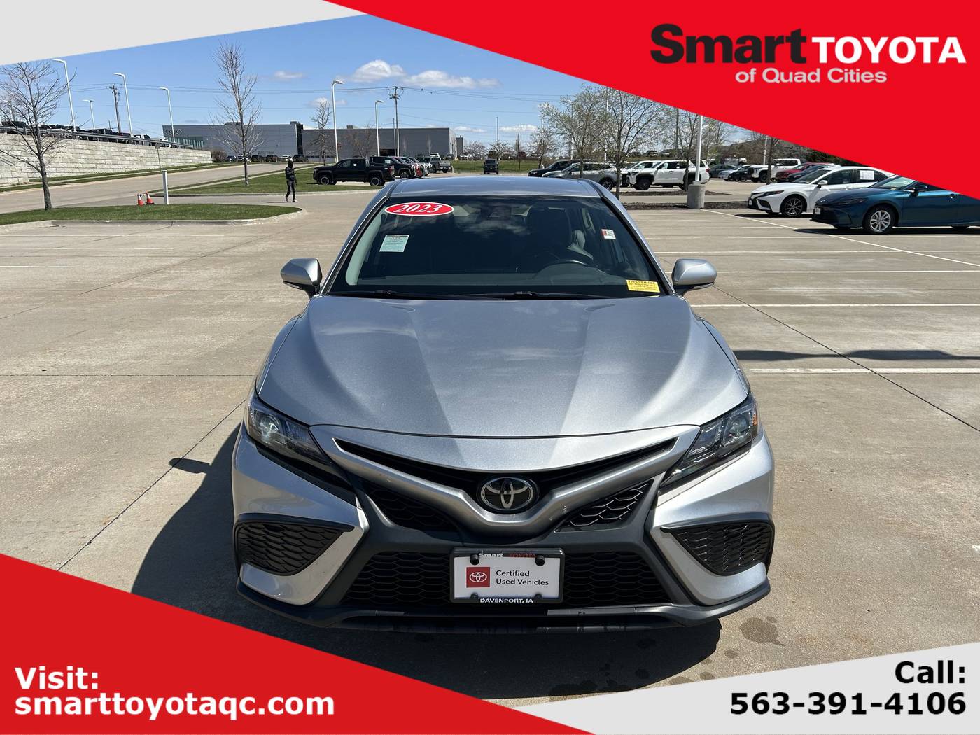 2023 Toyota Camry SE — Sedan — 56,385 mi — Davenport, IA