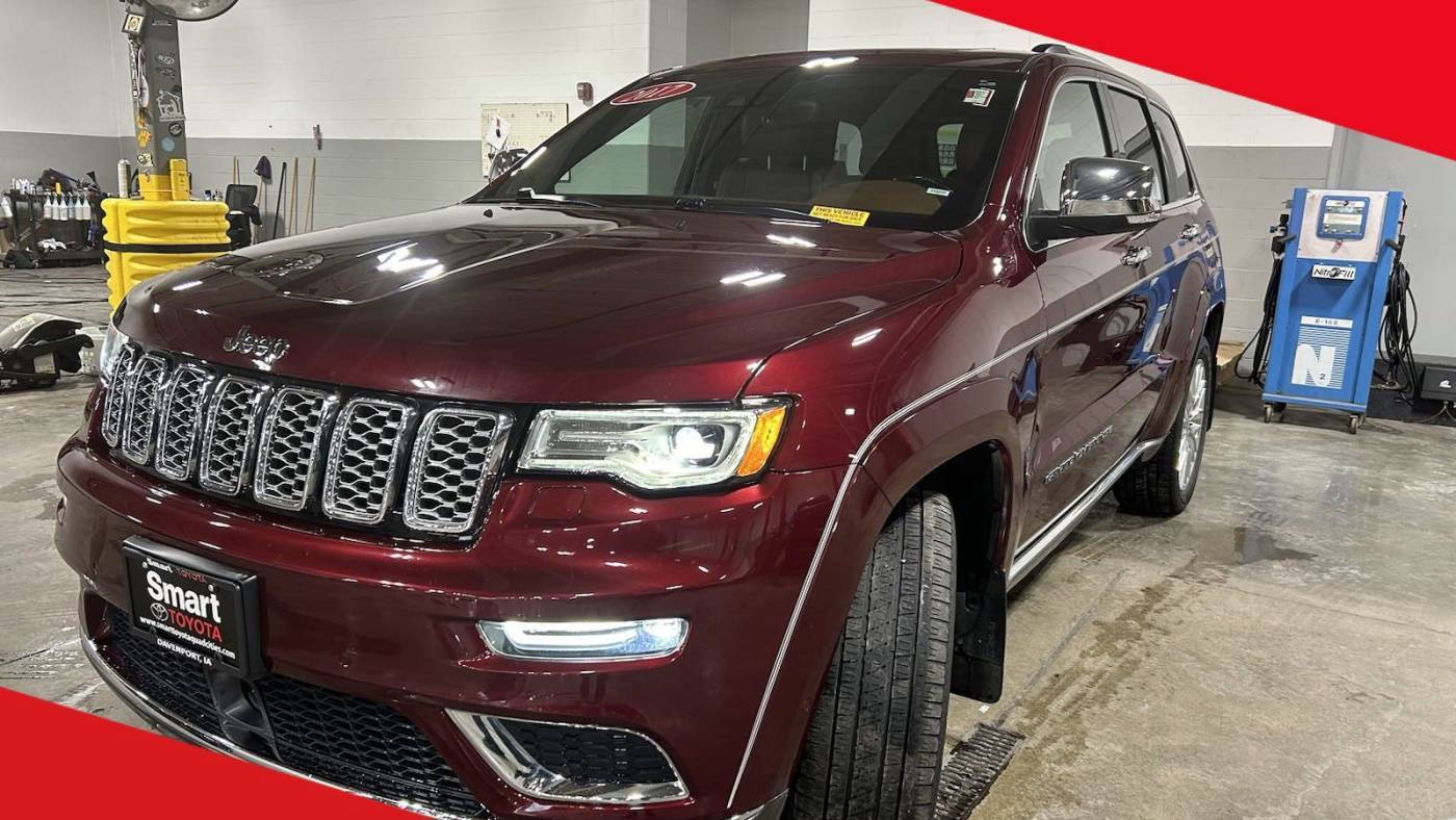 2017 Jeep Grand Cherokee Summit — SUV — 100,731 mi — Davenport, IA