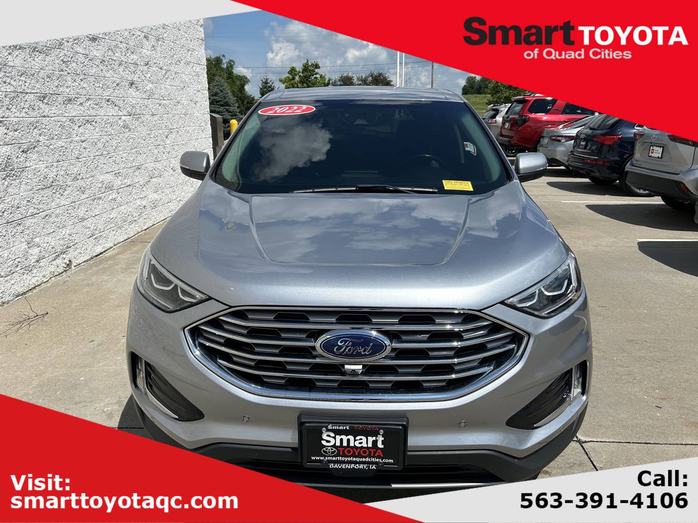 2022 Ford Edge Titanium — SUV — 93,053 mi — Davenport, IA