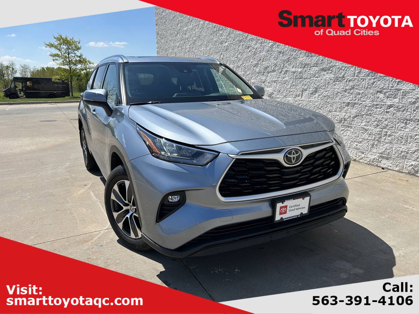 2020 Toyota Highlander XLE — SUV — 78,185 mi — Davenport, IA