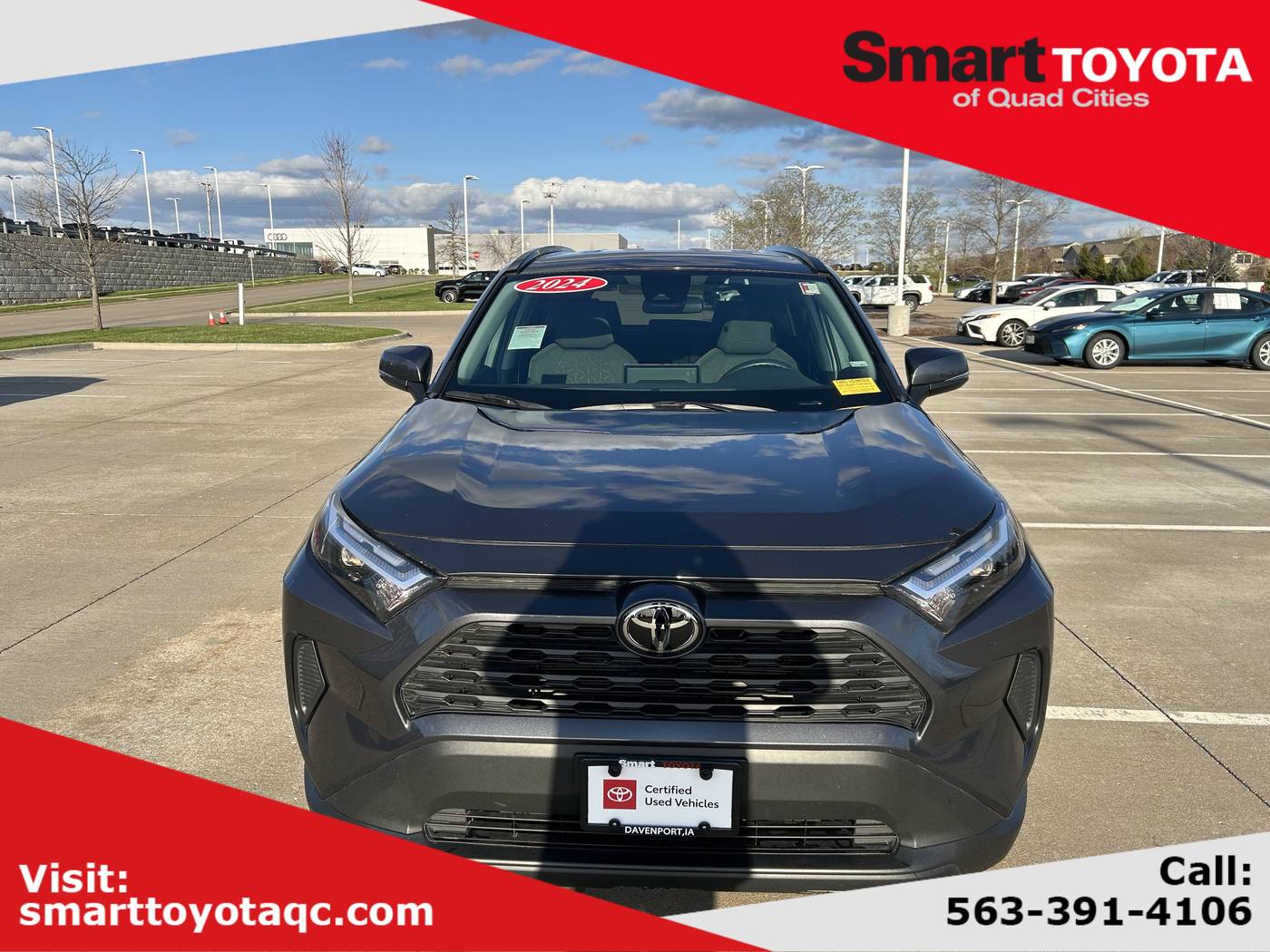 2024 Toyota RAV4 XLE — SUV — 21,678 mi — Davenport, IA