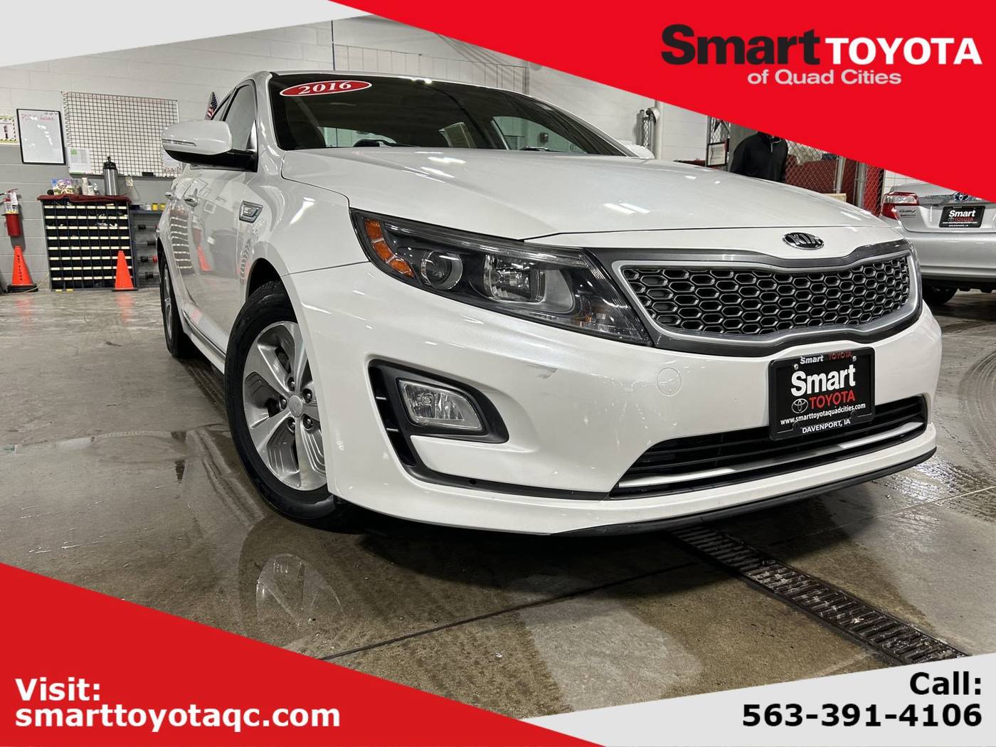 2016 Kia Optima Hybrid Base — Sedan — 111,080 mi — Davenport, IA