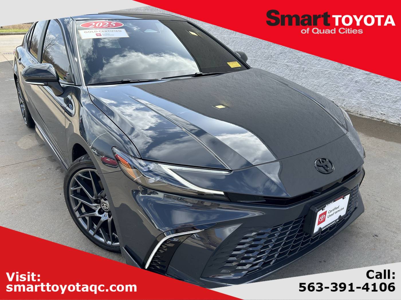 2025 Toyota Camry XSE — Sedan — 6,626 mi — Davenport, IA