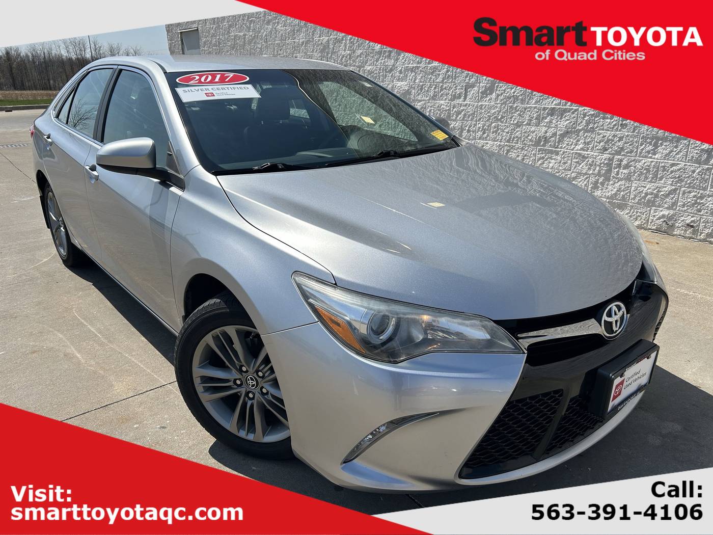 2017 Toyota Camry SE — Sedan — 115,681 mi — Davenport, IA
