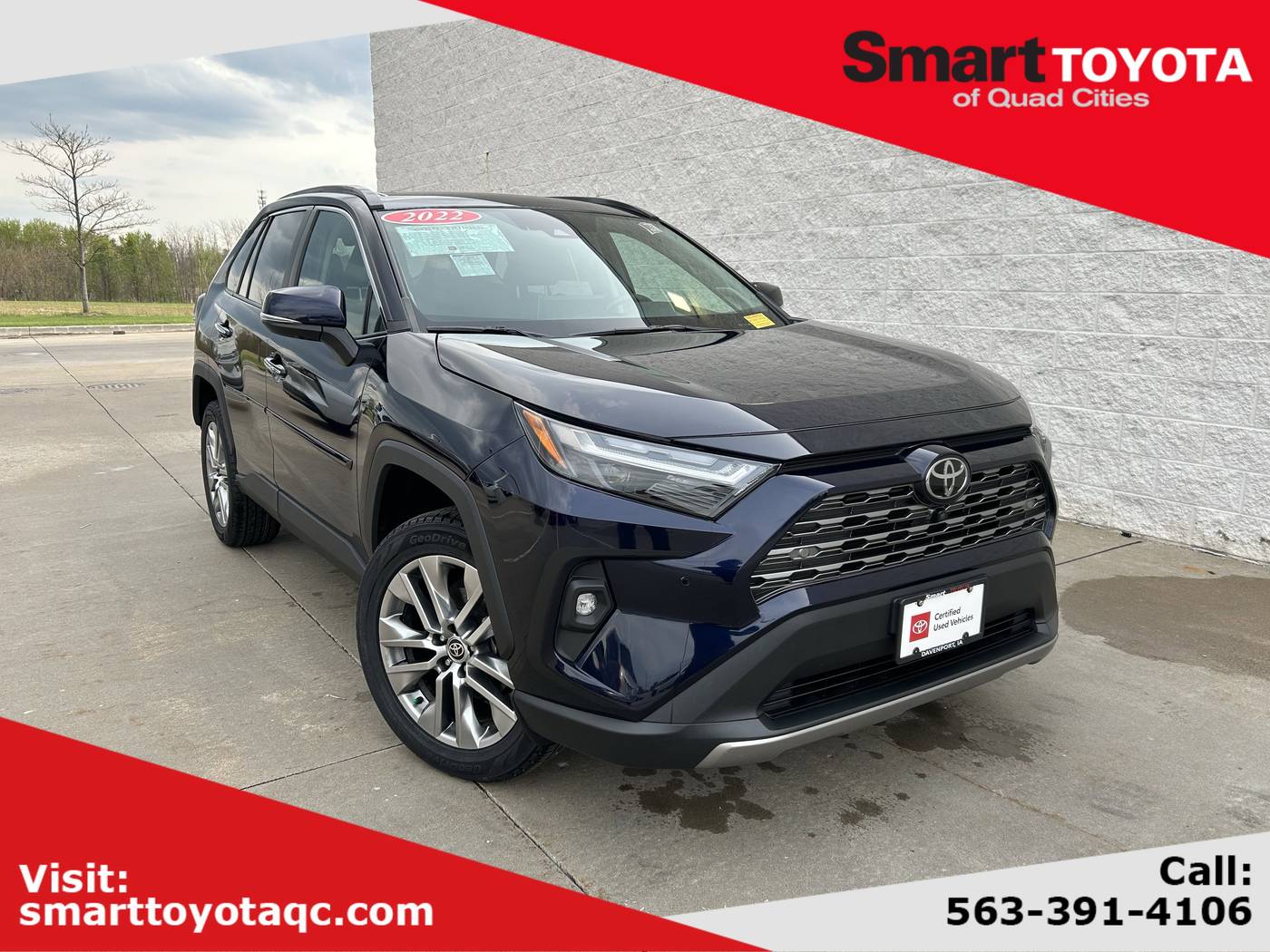 2022 Toyota RAV4 Limited — SUV — 30,196 mi — Davenport, IA