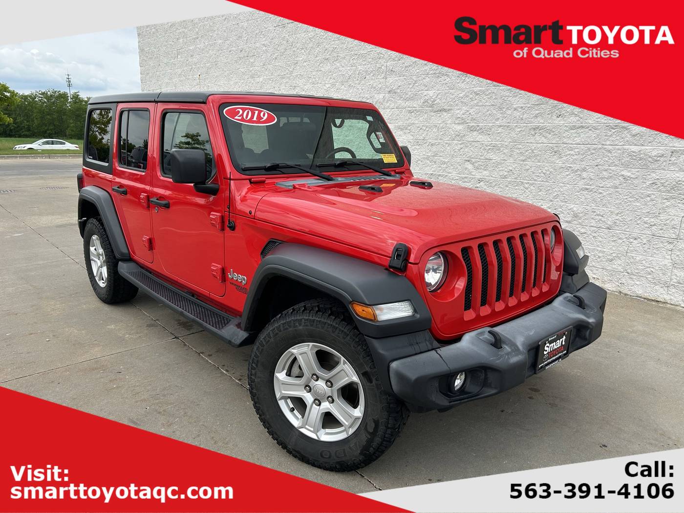 2019 Jeep Wrangler Sport S — SUV — 76,680 mi — Davenport, IA