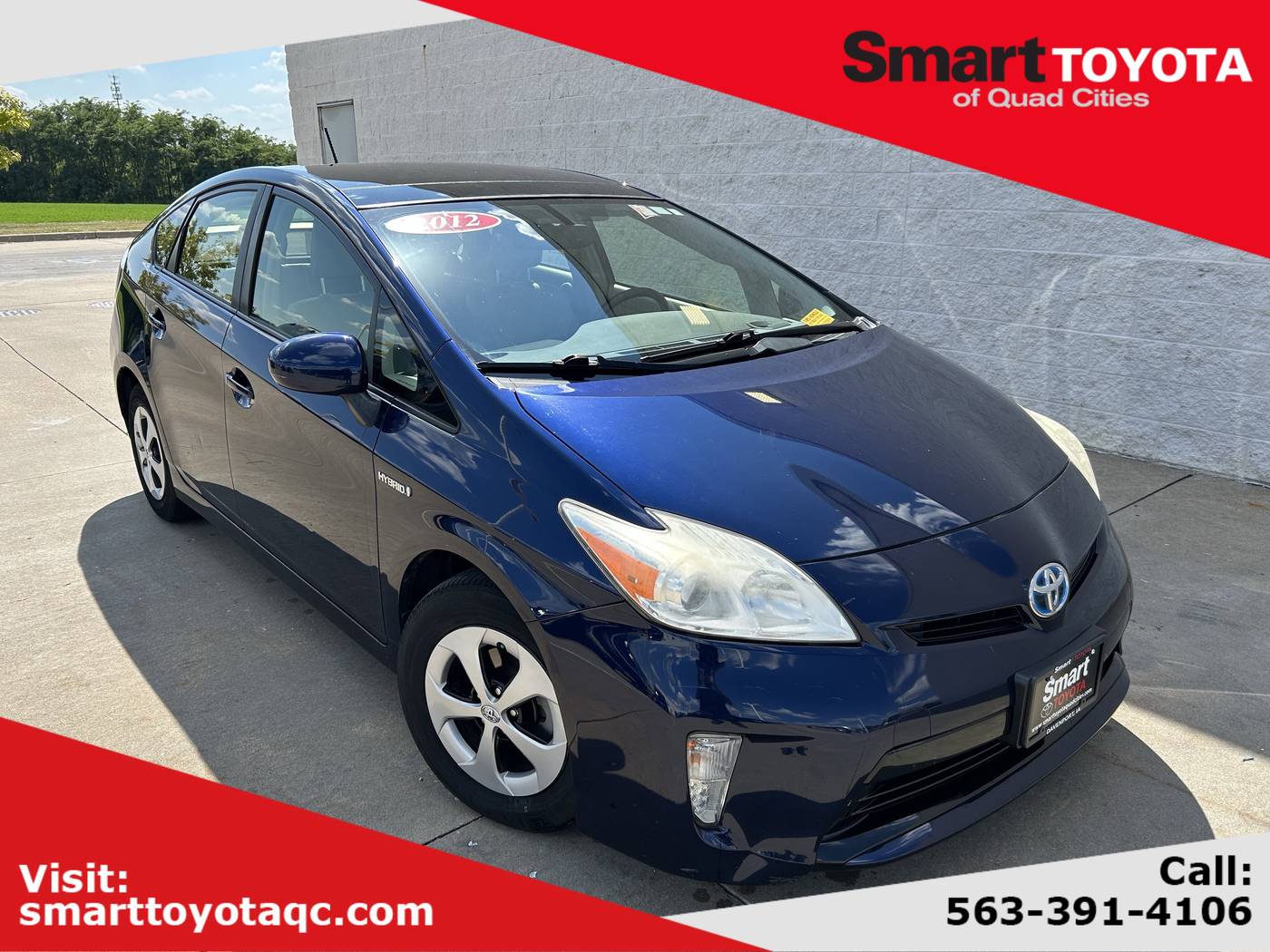 2012 Toyota Prius One — Sedan — 110,500 mi — Davenport, IA