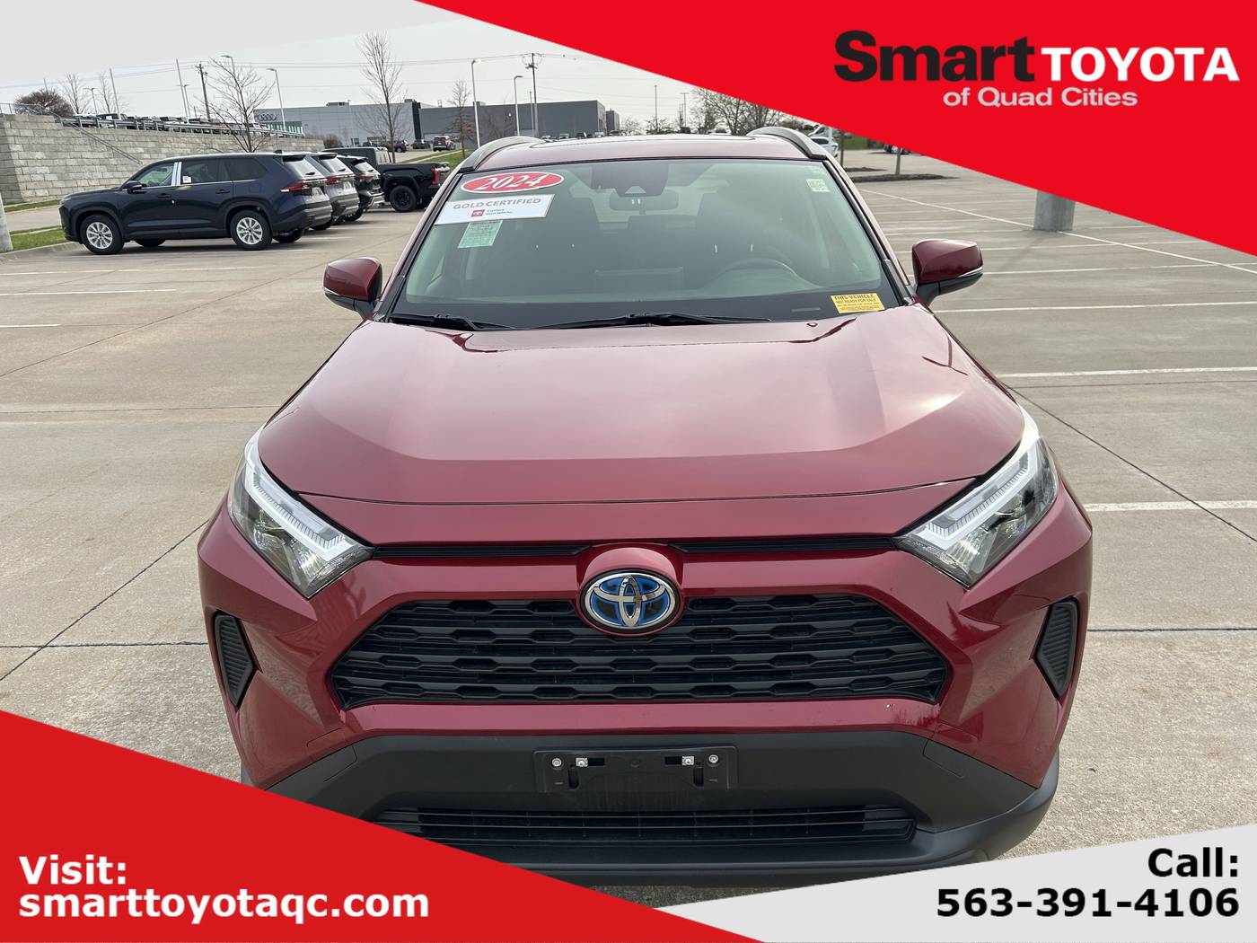 2024 Toyota RAV4 Hybrid XLE — SUV — 14,858 mi — Davenport, IA