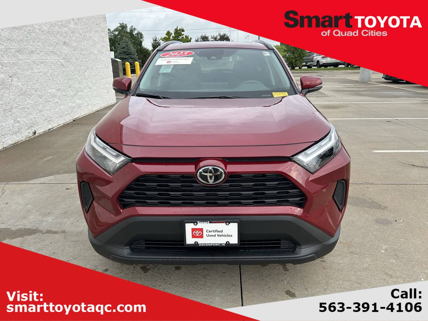 2025 Toyota RAV4 Hybrid XLE — SUV — 1,928 mi — Davenport, IA