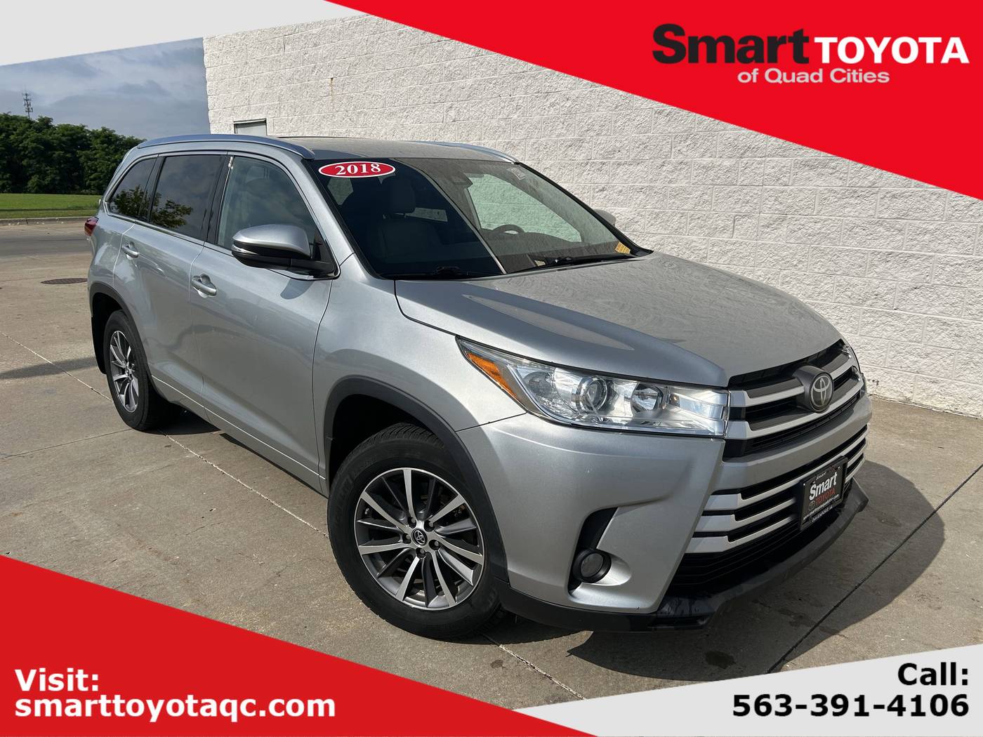 2018 Toyota Highlander XLE — SUV — 223,499 mi — Davenport, IA