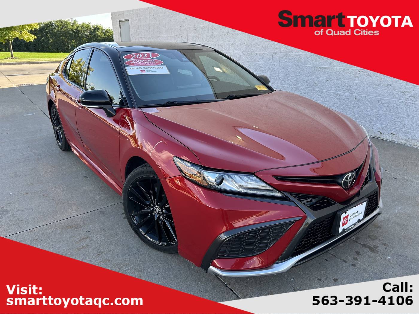 2021 Toyota Camry XSE — Sedan — 71,529 mi — Davenport, IA