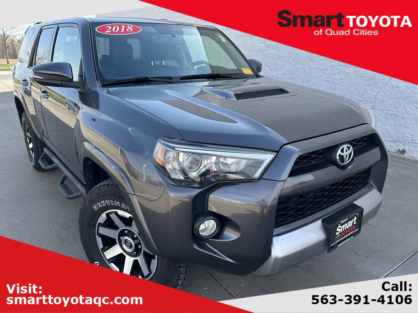 2018 Toyota 4Runner TRD Off Road Premium — SUV — 143,509 mi — Davenport, IA