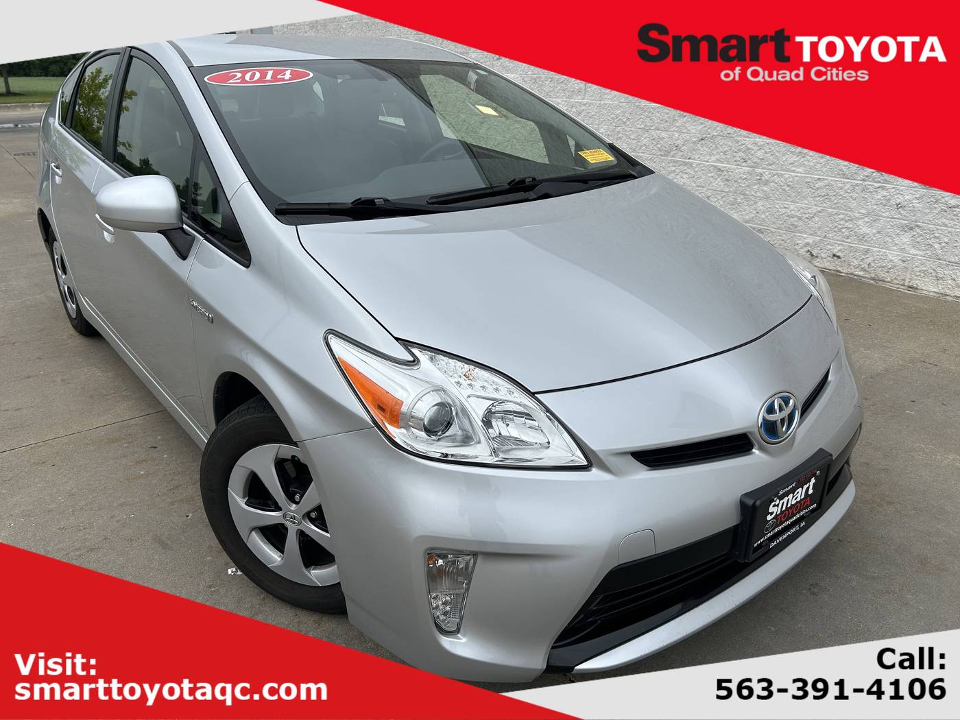 2014 Toyota Prius Four — Sedan — 82,160 mi — Davenport, IA