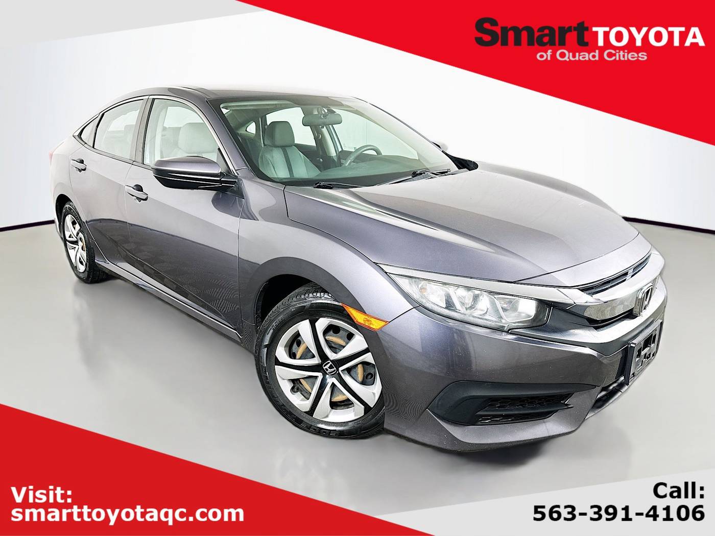 2018 Honda Civic LX — Sedan — 162,299 mi — Davenport, IA