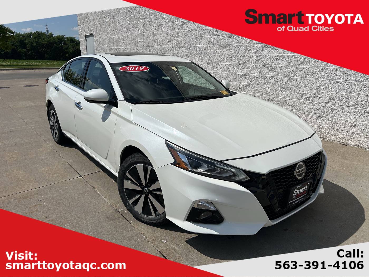 2019 Nissan Altima SV — Sedan — 101,176 mi — Davenport, IA