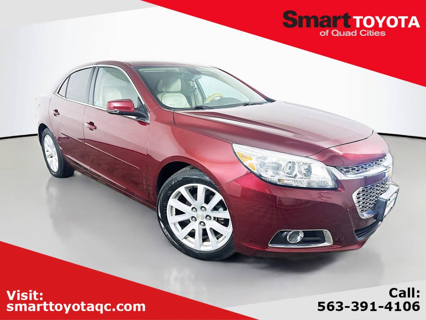 2015 Chevrolet Malibu LT — Sedan — 70,380 mi — Davenport, IA