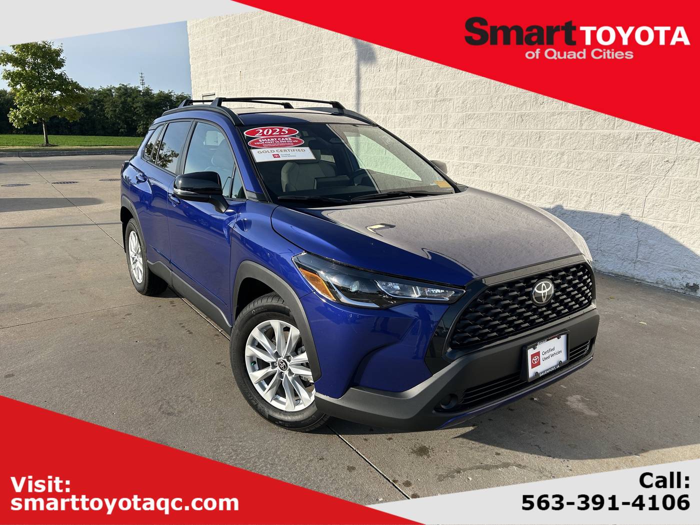 2025 Toyota Corolla Cross LE — SUV — 893 mi — Davenport, IA