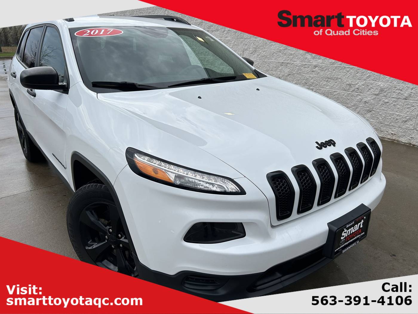 2017 Jeep Cherokee Sport — SUV — 78,505 mi — Davenport, IA