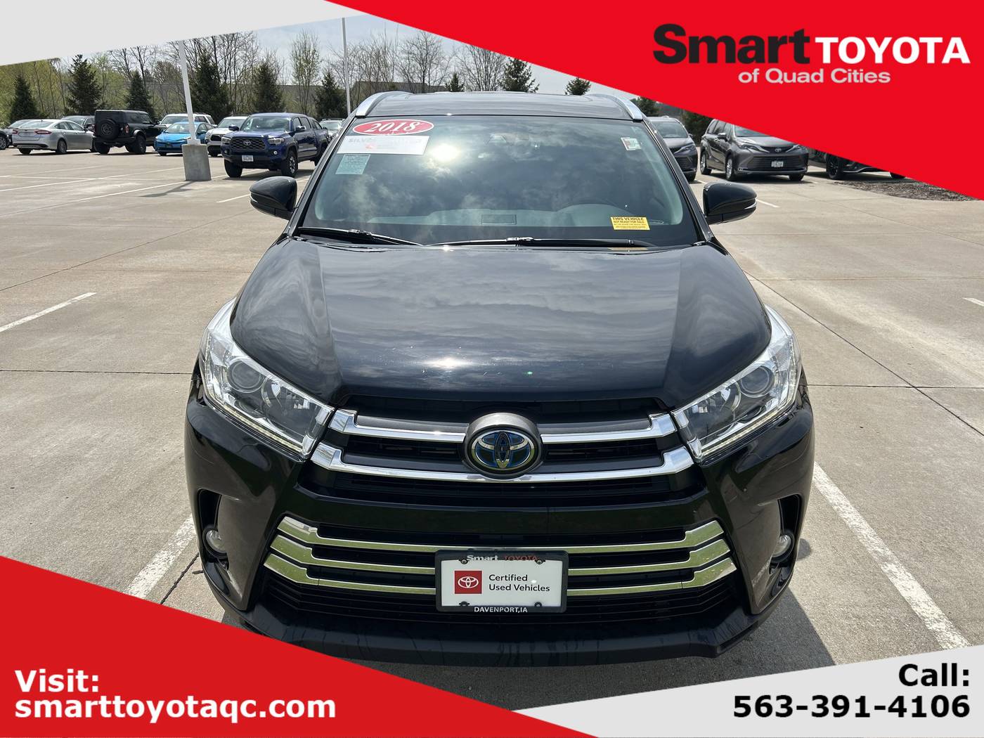 2018 Toyota Highlander Hybrid Limited — SUV — 66,600 mi — Davenport, IA