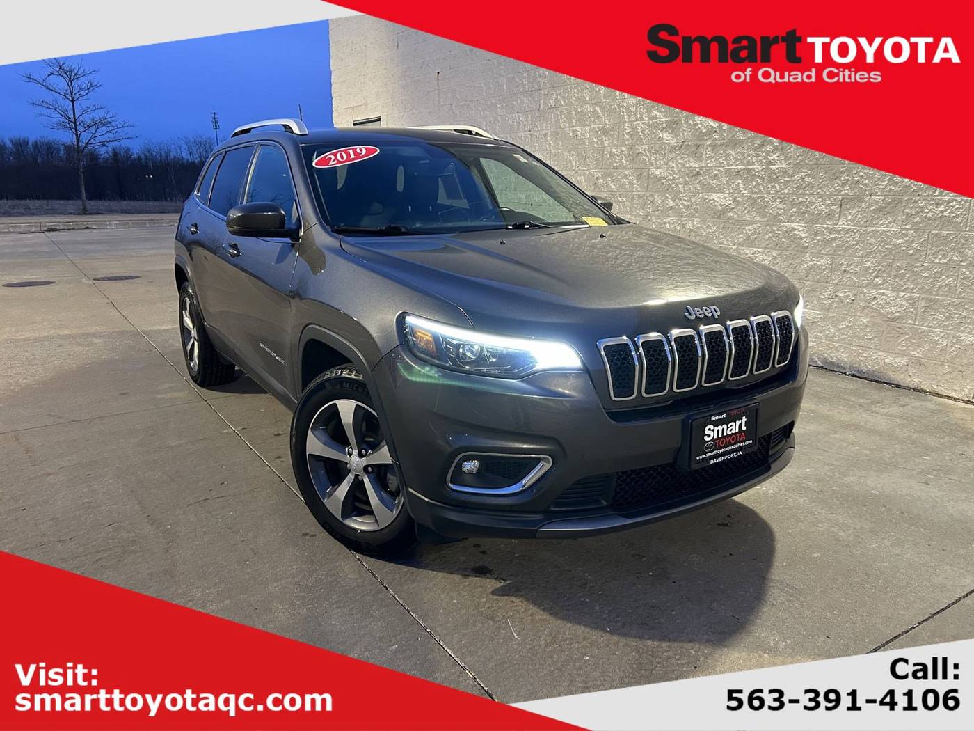 2019 Jeep Cherokee Limited — SUV — 77,085 mi — Davenport, IA