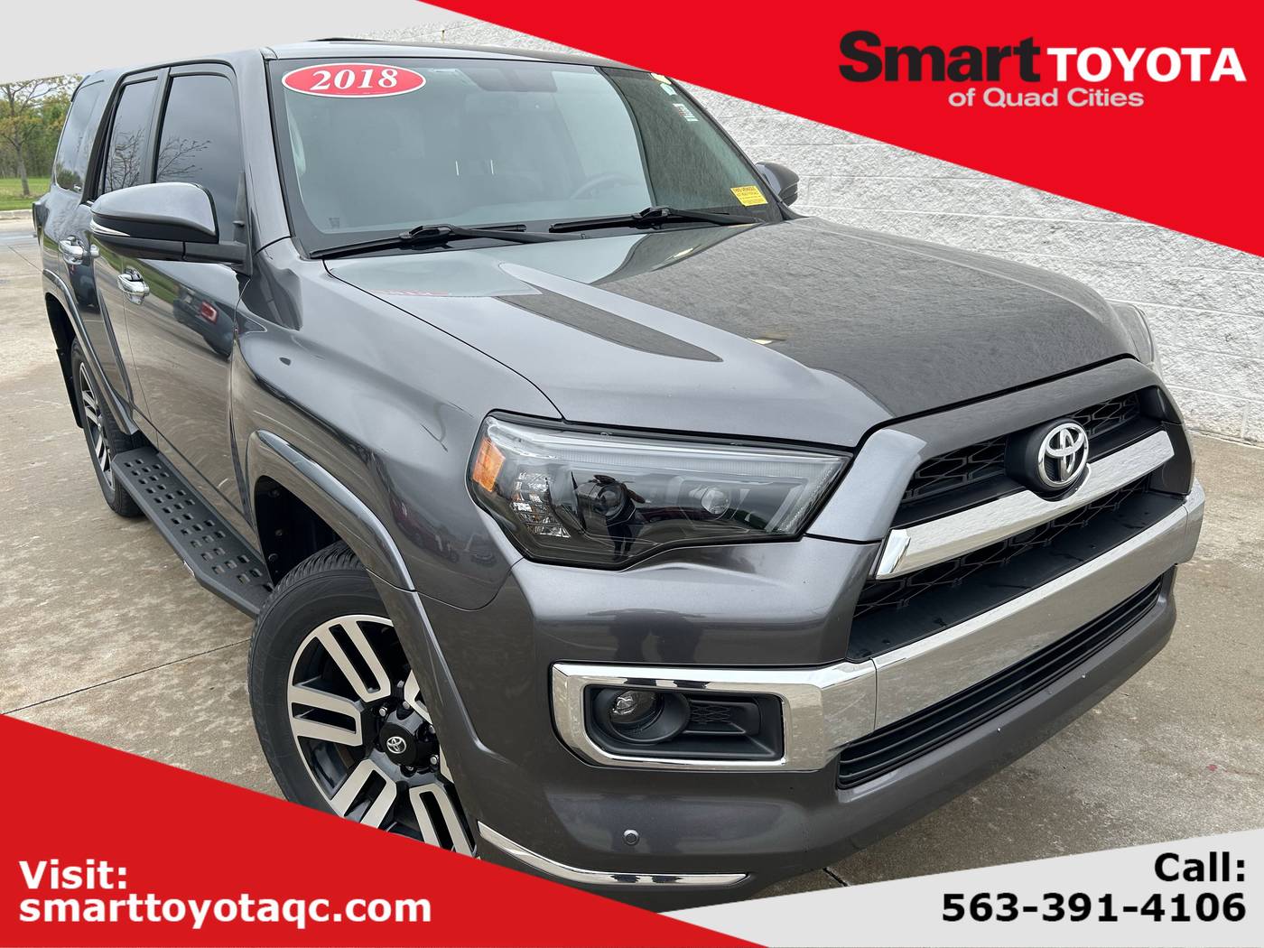 2018 Toyota 4Runner Limited — SUV — 75,109 mi — Davenport, IA