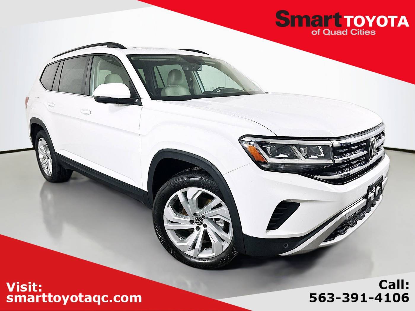 2023 Volkswagen Atlas SE with Technology — SUV — 73,157 mi — Davenport, IA