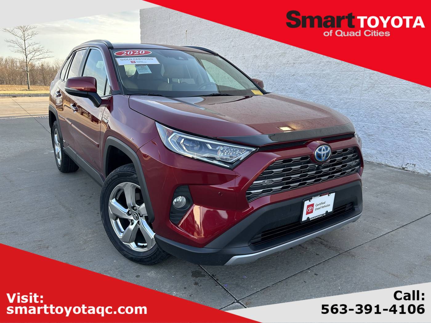 2020 Toyota RAV4 Hybrid Limited — SUV — 34,759 mi — Davenport, IA