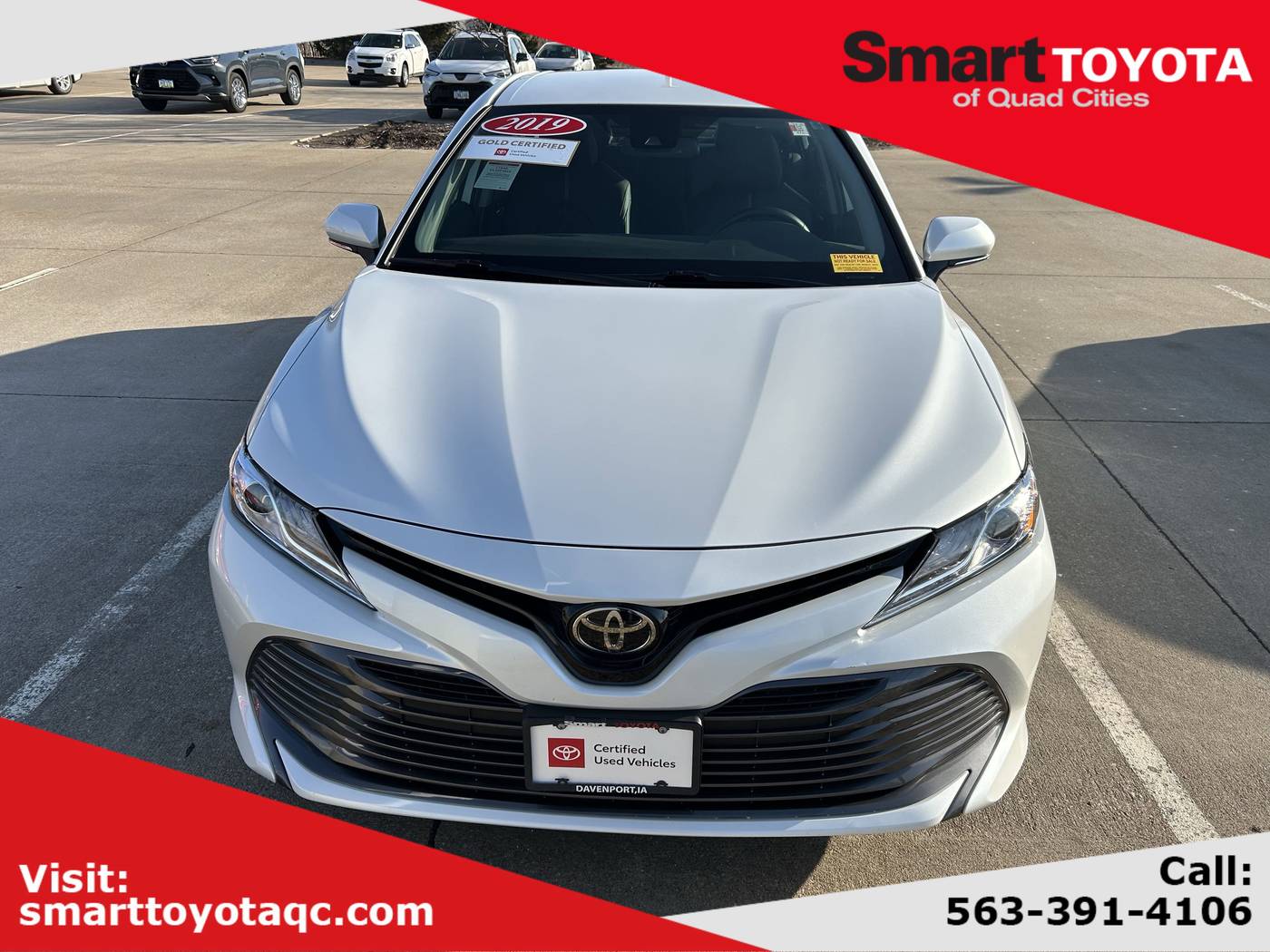 2019 Toyota Camry XLE — Sedan — 16,236 mi — Davenport, IA