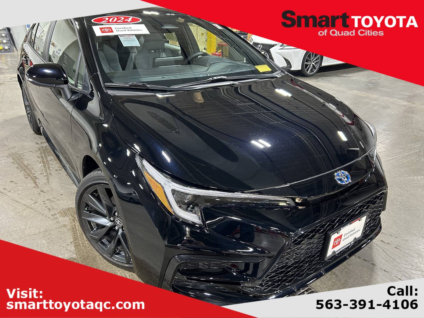 2024 Toyota Corolla Hybrid SE — Sedan — 573 mi — Davenport, IA