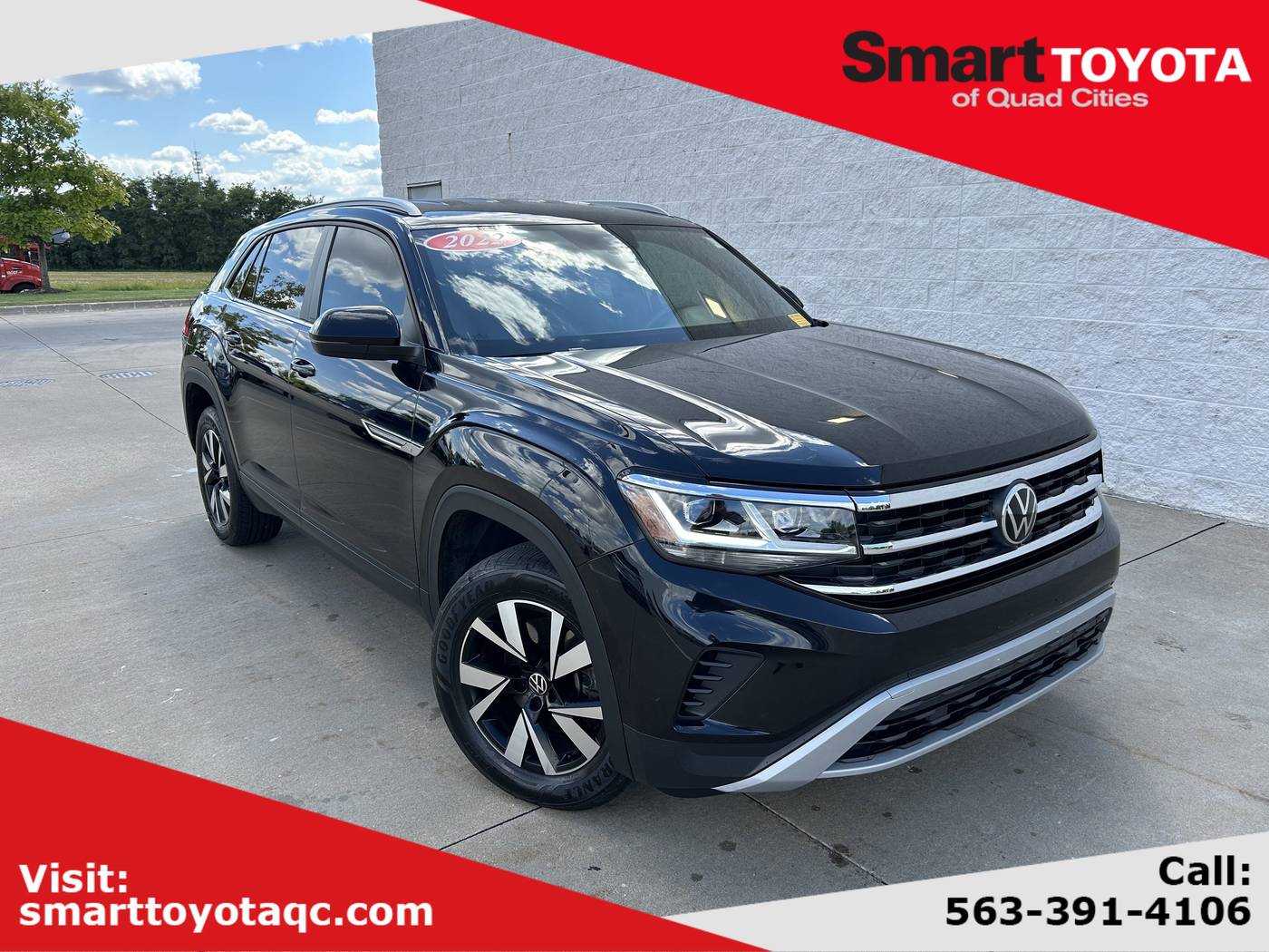2022 Volkswagen Atlas Cross Sport SE — SUV — 48,972 mi — Davenport, IA