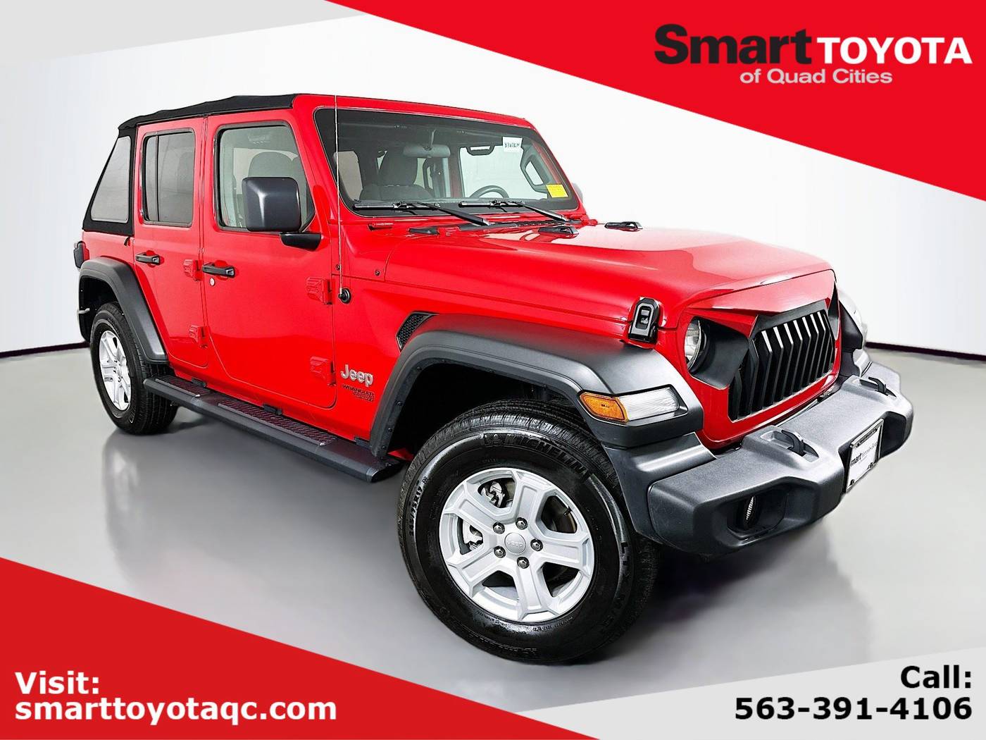 2021 Jeep Wrangler Sport S — SUV — 8,501 mi — Davenport, IA