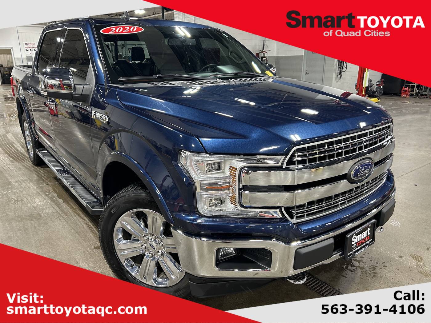 2020 Ford F-150 Lariat — Pickup Truck — 64,876 mi — Davenport, IA