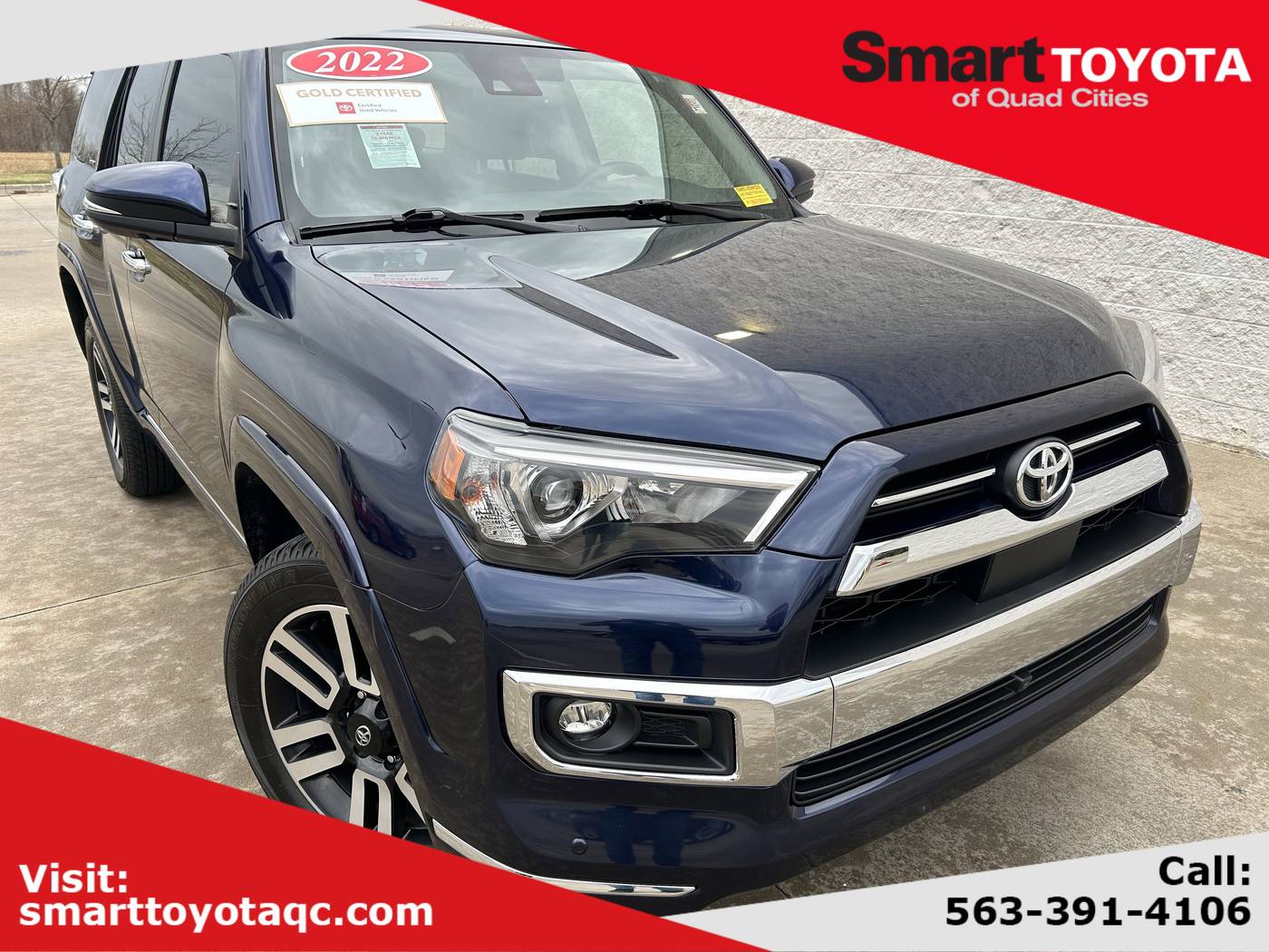 2022 Toyota 4Runner Limited — SUV — 43,704 mi — Davenport, IA