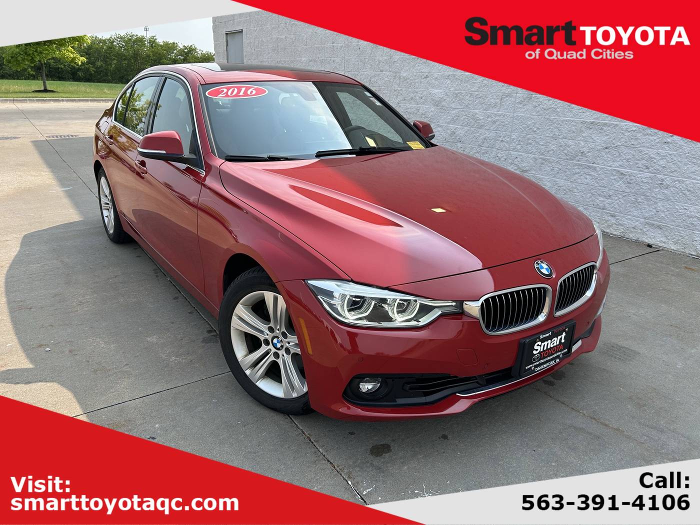 2016 BMW 3 Series 328i — Sedan — 99,138 mi — Davenport, IA
