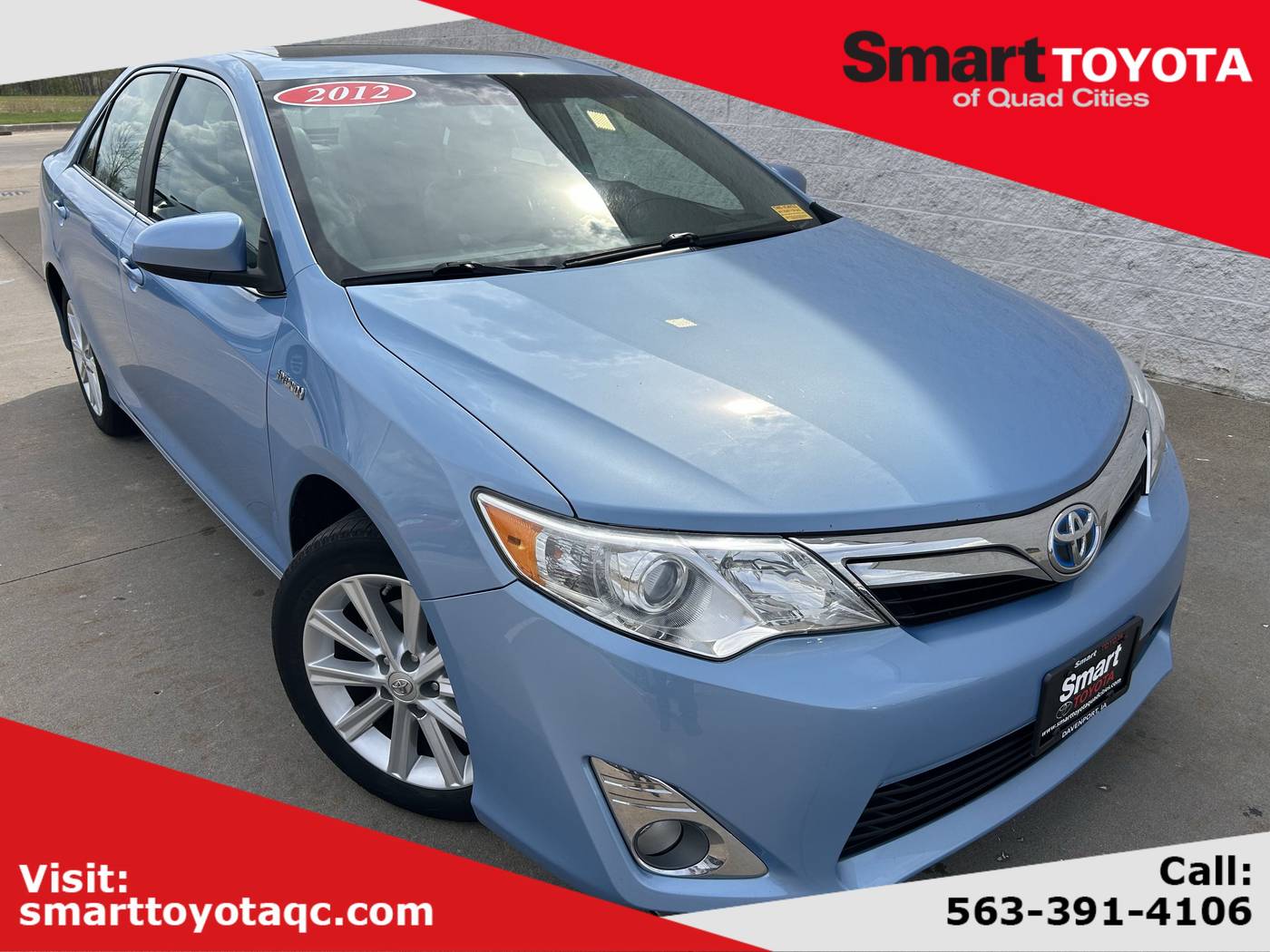 2012 Toyota Camry Hybrid XLE — Sedan — 166,036 mi — Davenport, IA