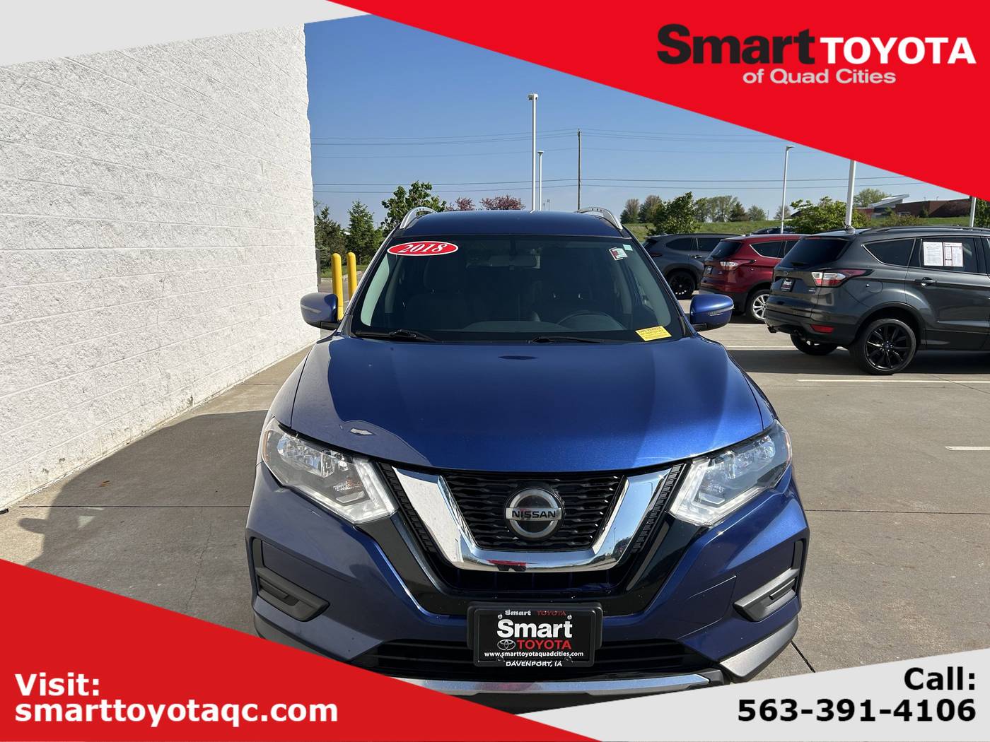 2018 Nissan Rogue SV — SUV — 147,414 mi — Davenport, IA