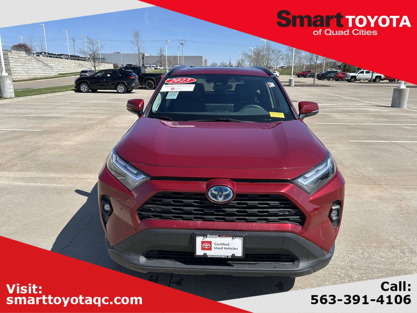 2023 Toyota RAV4 Hybrid XLE Premium — SUV — 70,567 mi — Davenport, IA