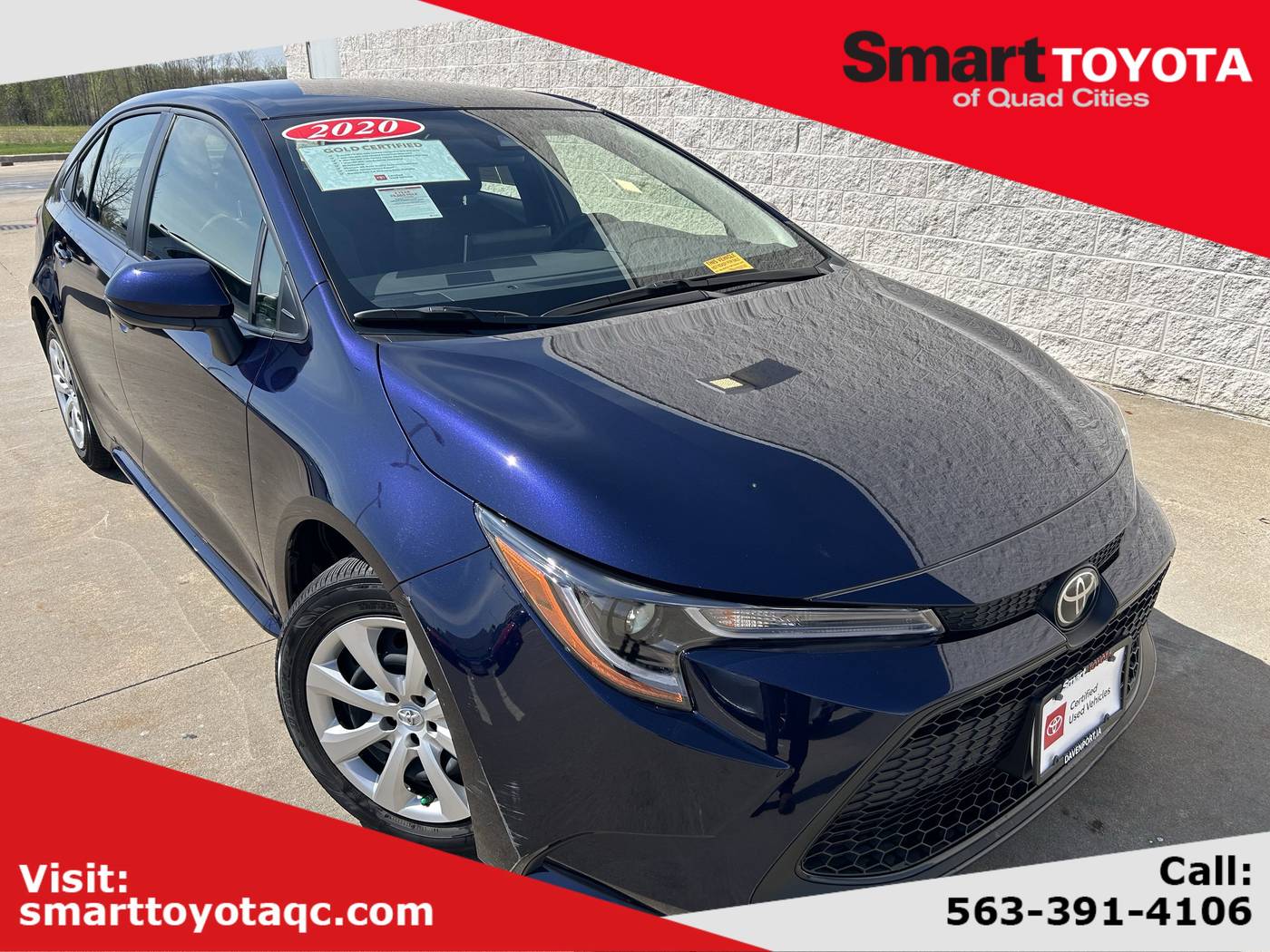 2020 Toyota Corolla LE — Sedan — 1,917 mi — Davenport, IA