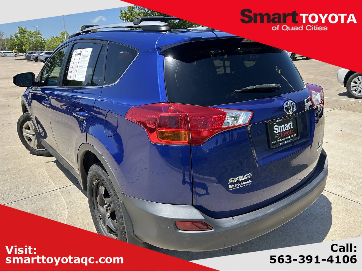 2015 Toyota RAV4 LE — SUV — 253,051 mi — Davenport, IA