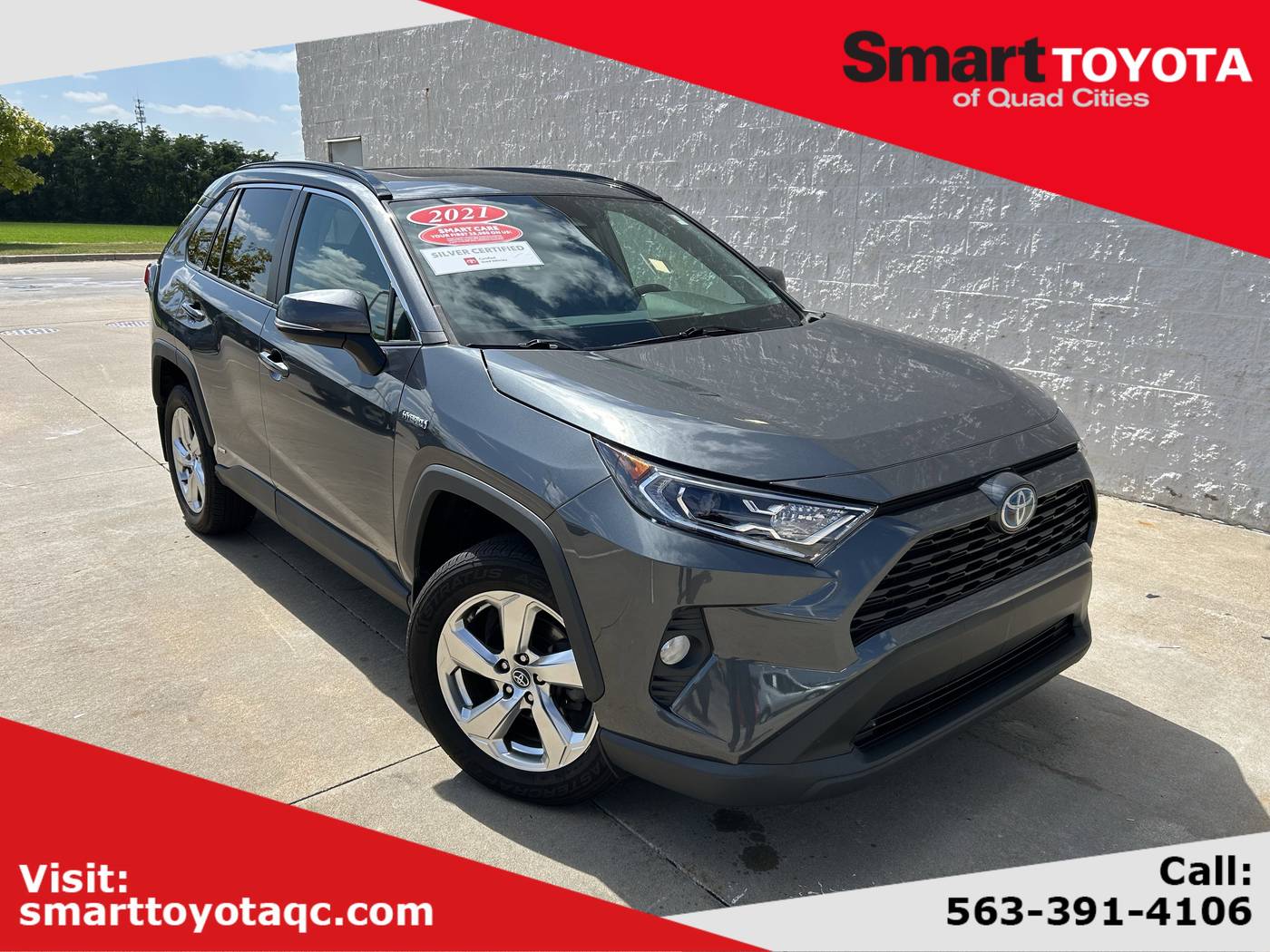 2021 Toyota RAV4 Hybrid XLE Premium — SUV — 106,037 mi — Davenport, IA