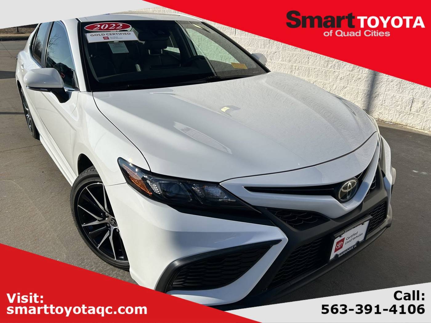 2022 Toyota Camry SE — Sedan — 6,684 mi — Davenport, IA