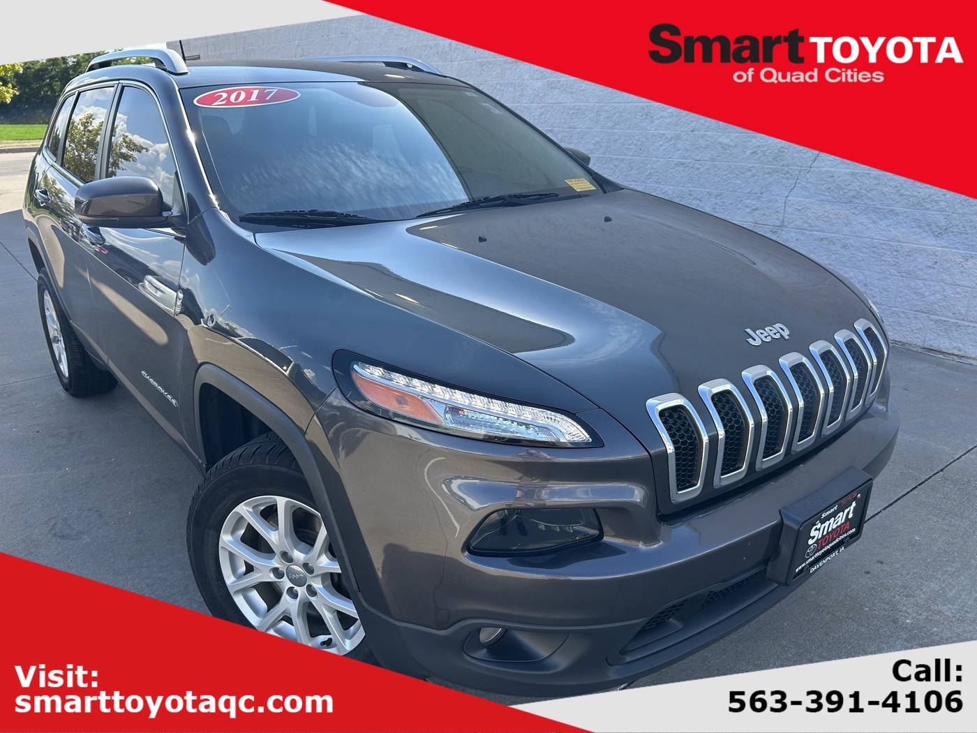 2017 Jeep Cherokee Latitude — SUV — 84,696 mi — Davenport, IA
