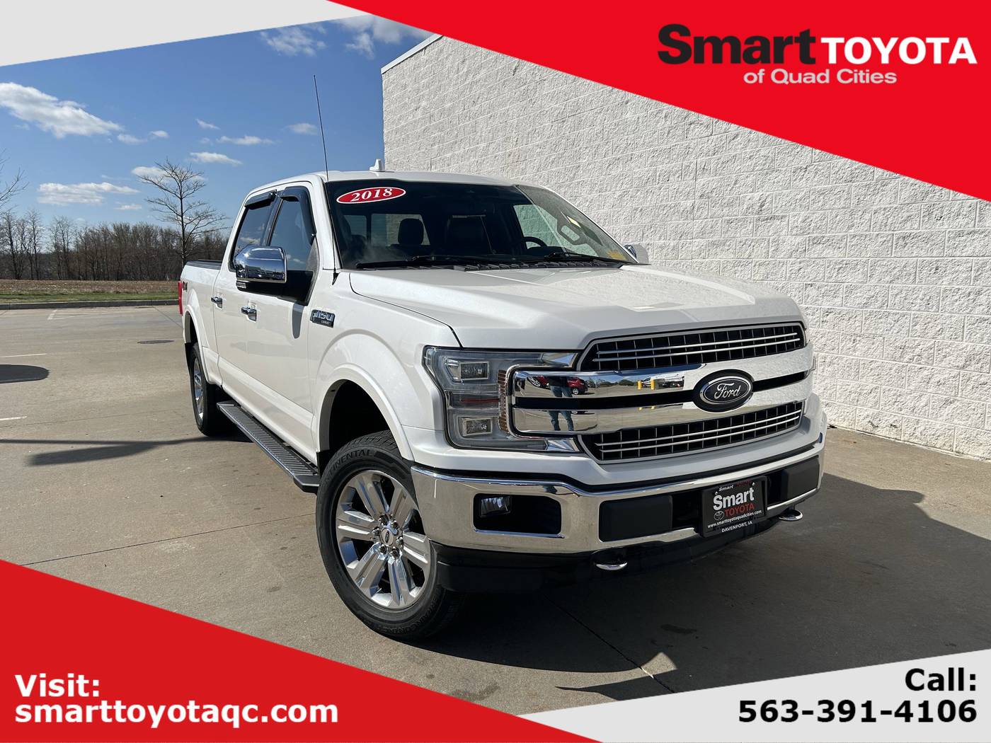 2018 Ford F-150 Lariat — Pickup Truck — 111,112 mi — Davenport, IA