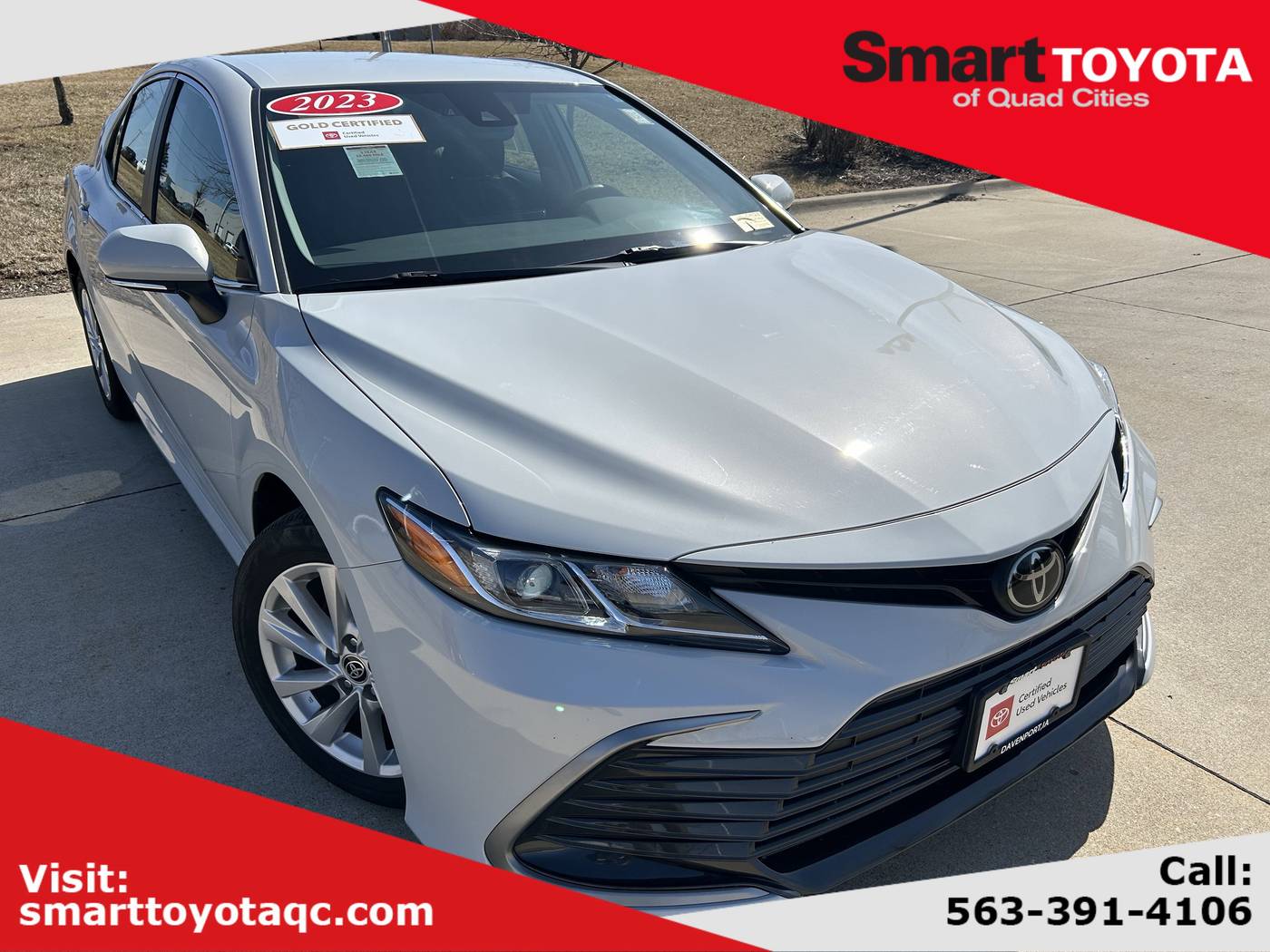 2023 Toyota Camry LE — Sedan — 19,566 mi — Davenport, IA