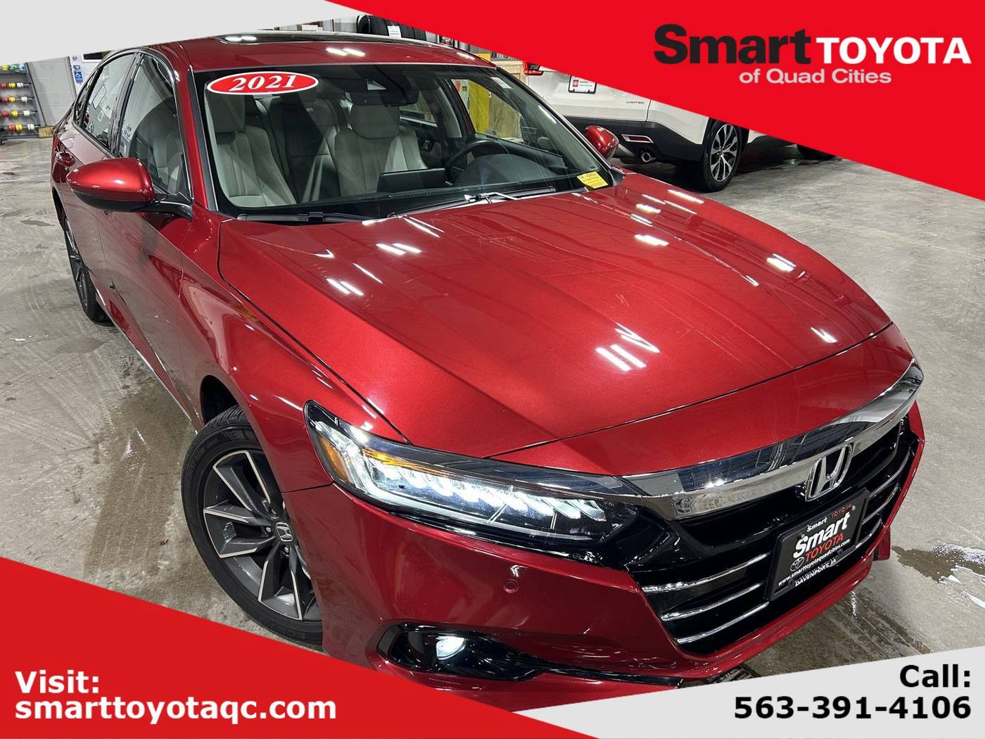 2021 Honda Accord EX-L — Sedan — 54,990 mi — Davenport, IA