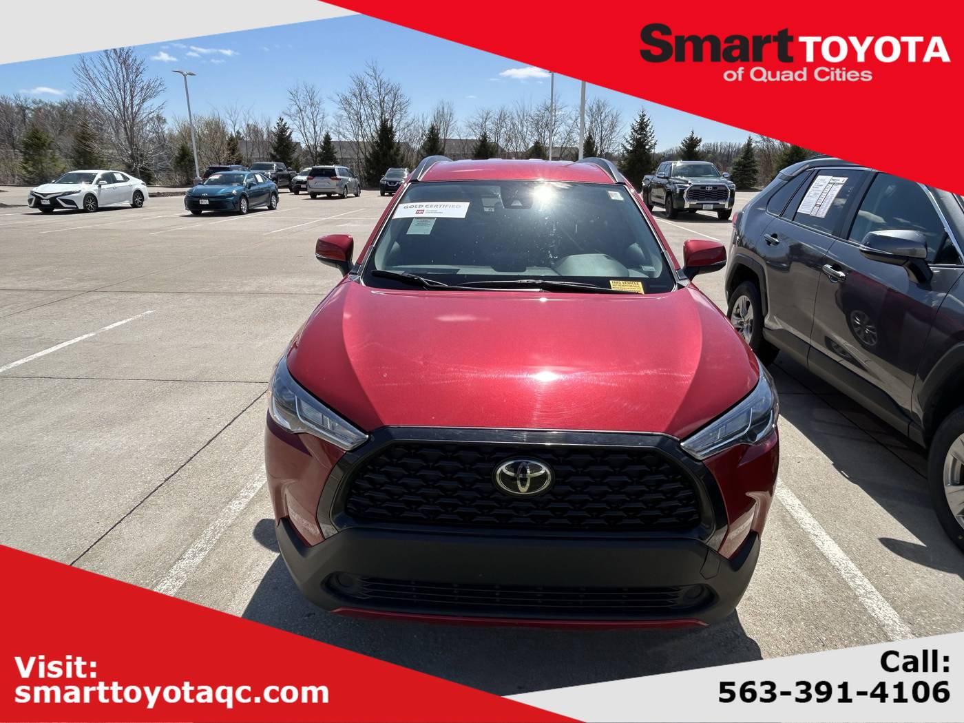 2022 Toyota Corolla Cross LE — SUV — 46,128 mi — Davenport, IA