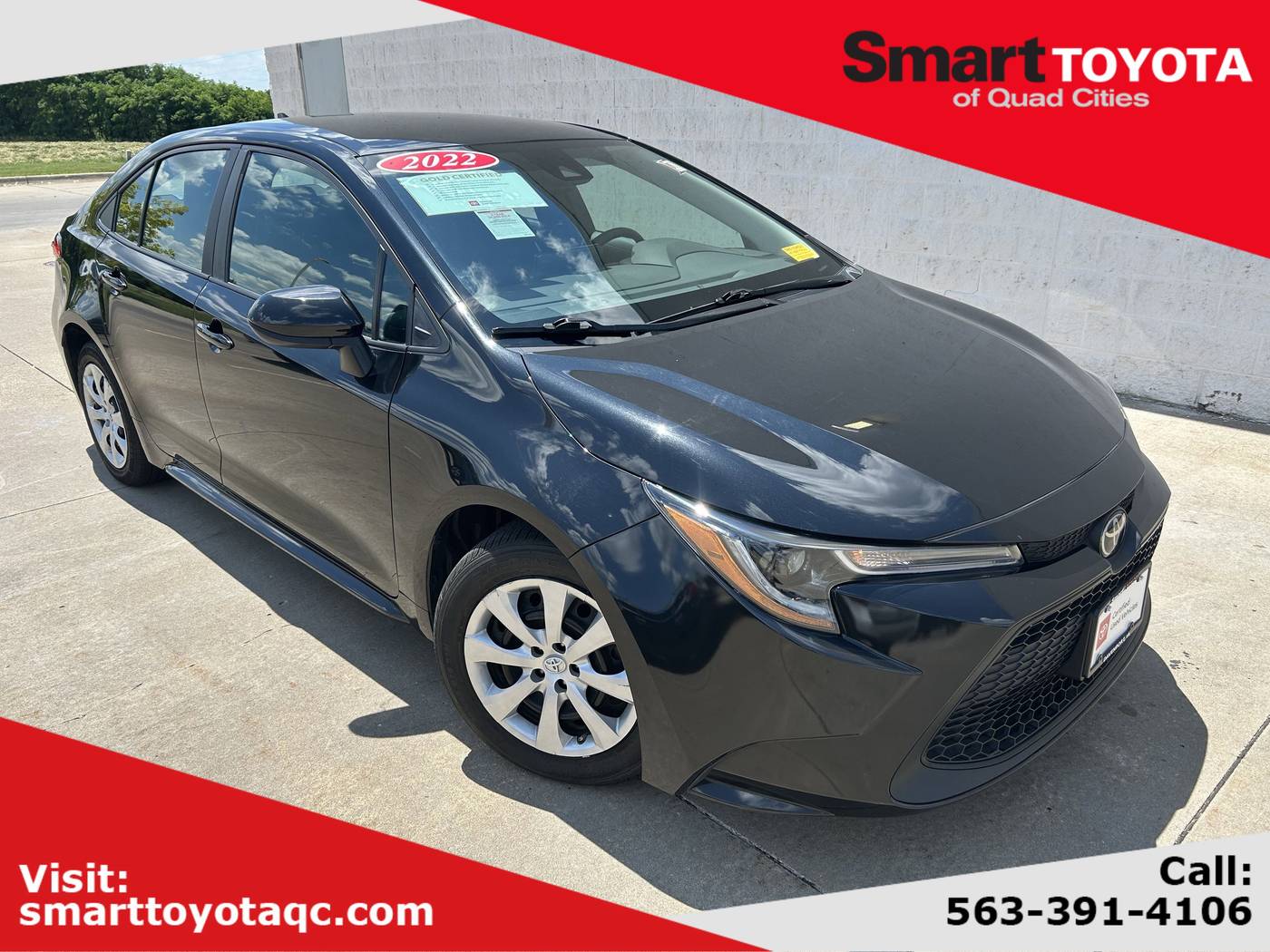 2022 Toyota Corolla LE — Sedan — 69,258 mi — Davenport, IA